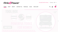 Desktop Screenshot of pinkpowerdrill.com